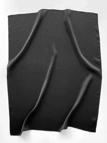 1 pièce Écharpe carrée de mode unie pour femmes, écharpe multifonctionnelle pour bandeau, ceinture, bandana de sangle de sac à main, bande de cheveux, bandeau idéal pour habiller votre look.