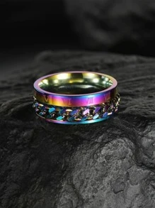 Vòng ba chiều trang trí dây chuyền nam - Nhiều màu - Xem 2