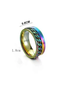 Vòng ba chiều trang trí dây chuyền nam - Nhiều màu - Xem 3