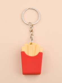 Hombres Llavero papas fritas accesorio - Multicolor - Ver 2