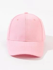 1pc Women's Pink Baseball Cap For Spring, Summer, Fall - Pink - View 4