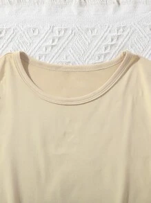 SHEIN 青少年女孩卡通圖案T恤和褲子 - 彩色 - 查看 3