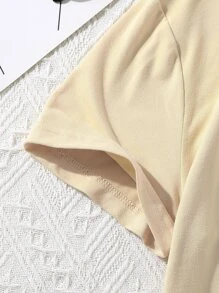 SHEIN 青少年女孩卡通圖案T恤和褲子 - 彩色 - 查看 5