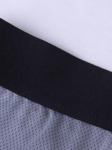 Manfinity Underwear&Sleepwear Basics Men Tape Waist Boxer Brief - Grey - View 3