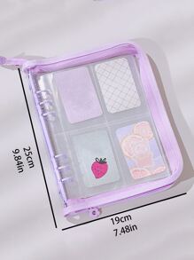 1 件 3 英寸闪光相册 返校、返校、学校用品 - 紫色 - 查看 6