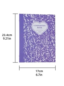 1pc Random (Includes 10 Inner Pages) #A5 Leopard Print 6-Ring Binder Photo Album - Multicolor - View 3