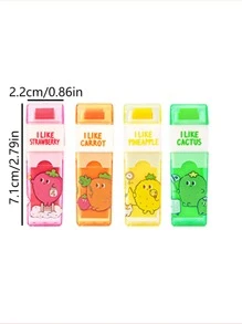 1pc Phim hoạt hình Đồ họa Ngẫu nhiên Tẩy con lăn - Nhiều màu - Xem 5