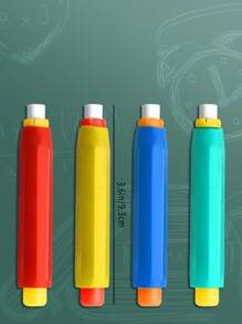 licao 4 chiếc phấn màu ngẫu nhiên - Nhiều màu - Xem 5