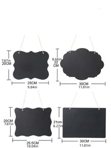 1入組隨機懸掛黑板 - 彩色 - 查看 6