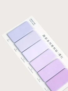 1 paquet Note autocollante Dégradé - Prune - Voir 1