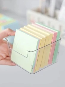 Hộp lưu trữ rõ ràng 1pc - Trong sáng - Xem 2