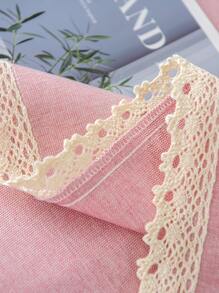 1入防水防油桌布,tpu塗層無法清洗的防油防水純色桌布,適用於桌子、書桌、咖啡桌等 - 粉色 - 查看 7