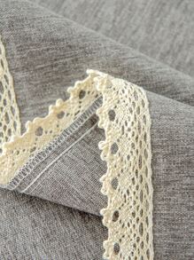 1張防水防油桌布 Tpu膜塗層純色桌布,適用於飯桌、咖啡桌、家庭和辦公桌 - 灰色 - 查看 9