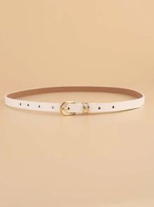 1 件女士纯金属扣时尚腰带夏季、秋季、万圣节