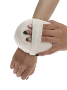 1入組PP沐浴海綿浴用極簡素色沐浴海綿