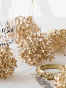 6 件塑料人造花，现代人造花茎，适用于家居、派对、情人节、生日毕业礼物、家居装饰、返校房间装饰、学校用品，假植物