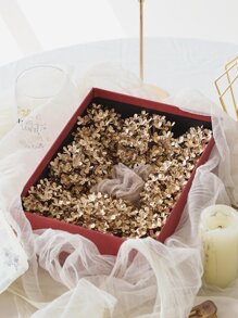 6 件塑料人造花，现代人造花茎，适用于家居、派对、情人节、生日毕业礼物、家居装饰、返校房间装饰、学校用品，假植物