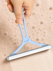 1pc Double-sided Pet Hair Remover Brush - Blue - View 2