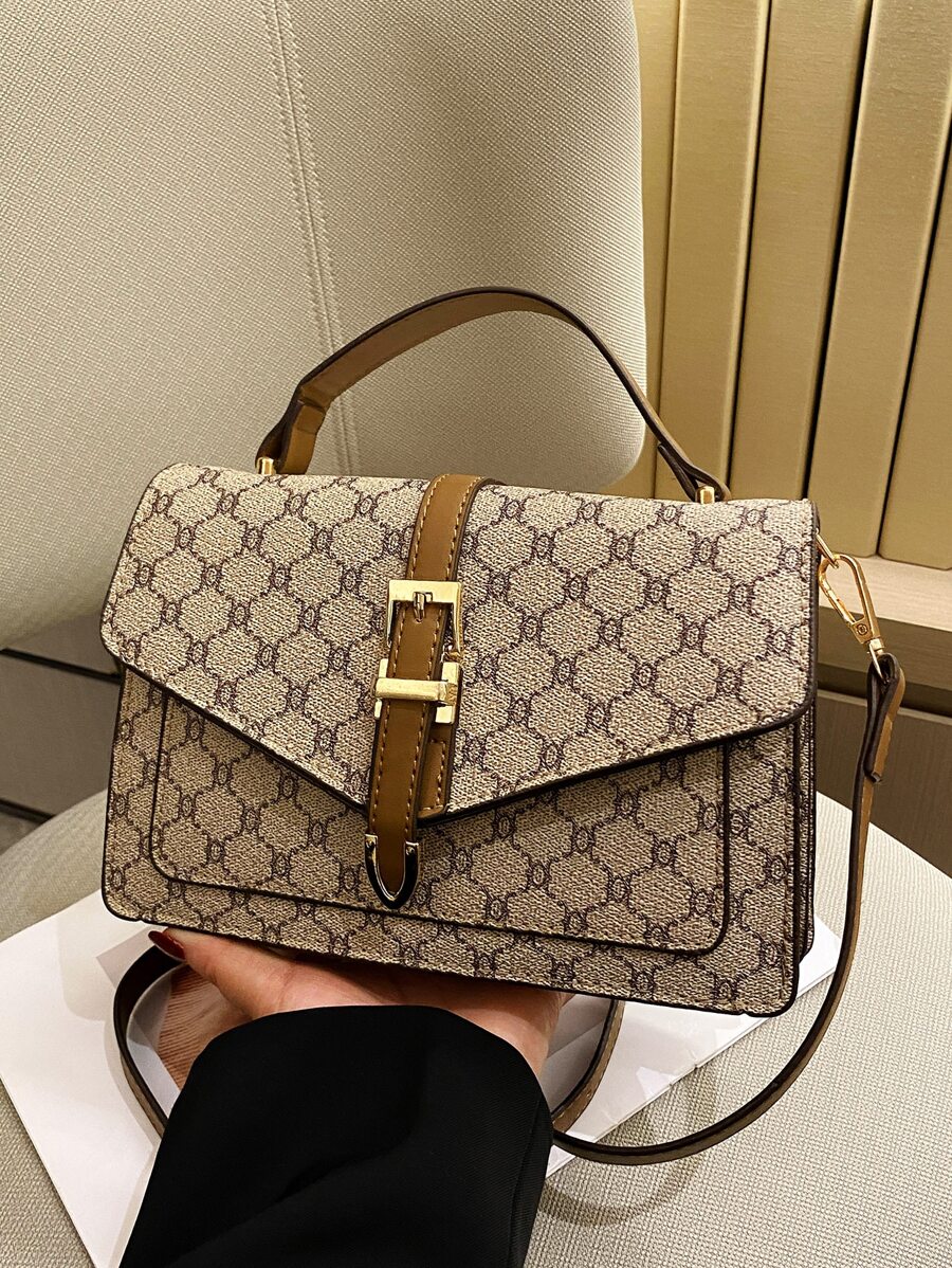 Túi đeo chéo Nữ Hình học - Nhiều màu - Xem 1