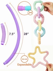8入組隨機顏色逗貓玩具 - 彩色 - 查看 7