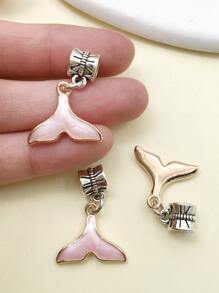 10入組/套魚尾DIY吊墜 - 粉色 - 查看 4