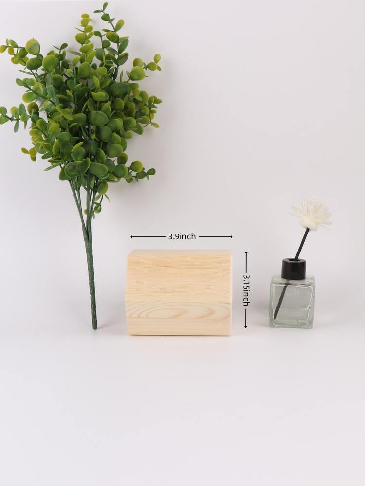 1 pieza Caja de almacenamiento de brochas de maquillaje, Regalos para mujeres, Regalos de Navidad, Ideas de regalo para mujeres, Decoración de habitación - Amarillo - Ver 2