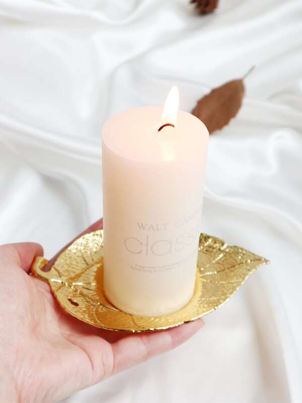 1pc Leaf Shaped Candle Holder SHEIN USA