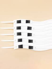 10 piezas Hombres barba Maquinilla de afeitar Cepillo de limpieza - Multicolor - Ver 1