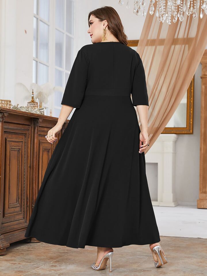 Plus Size Girls Black Dress For Funeral Black Dress For Funeral