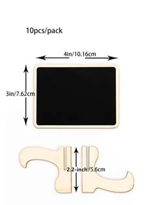 10 張黑板式桌位卡、座位卡、方向卡 - 彩色 - 查看 7