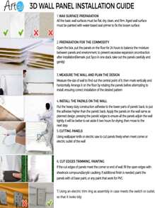 1pc Geometric Textured 3D Wall Paper, 30x30cm 3D Wall Panel Sticker For Home Decor, Renovation Stickers Peel Wall Panels, Wall Paper, Wallpapers, Spring Decoration Items Refresh Your Home, Rama Decoration Stickers - White - View 5