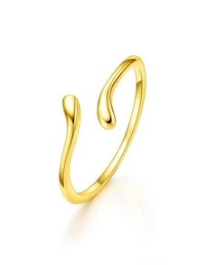 Vòng bít bạc tối giản - Vàng - Xem 1