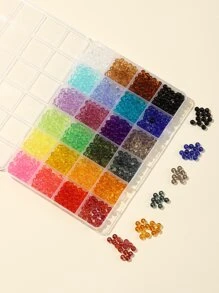 1 bộ Phụ kiện trang sức DIY đính cườm - Nhiều màu - Xem 2