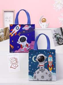 4入組宇航員印花禮品袋