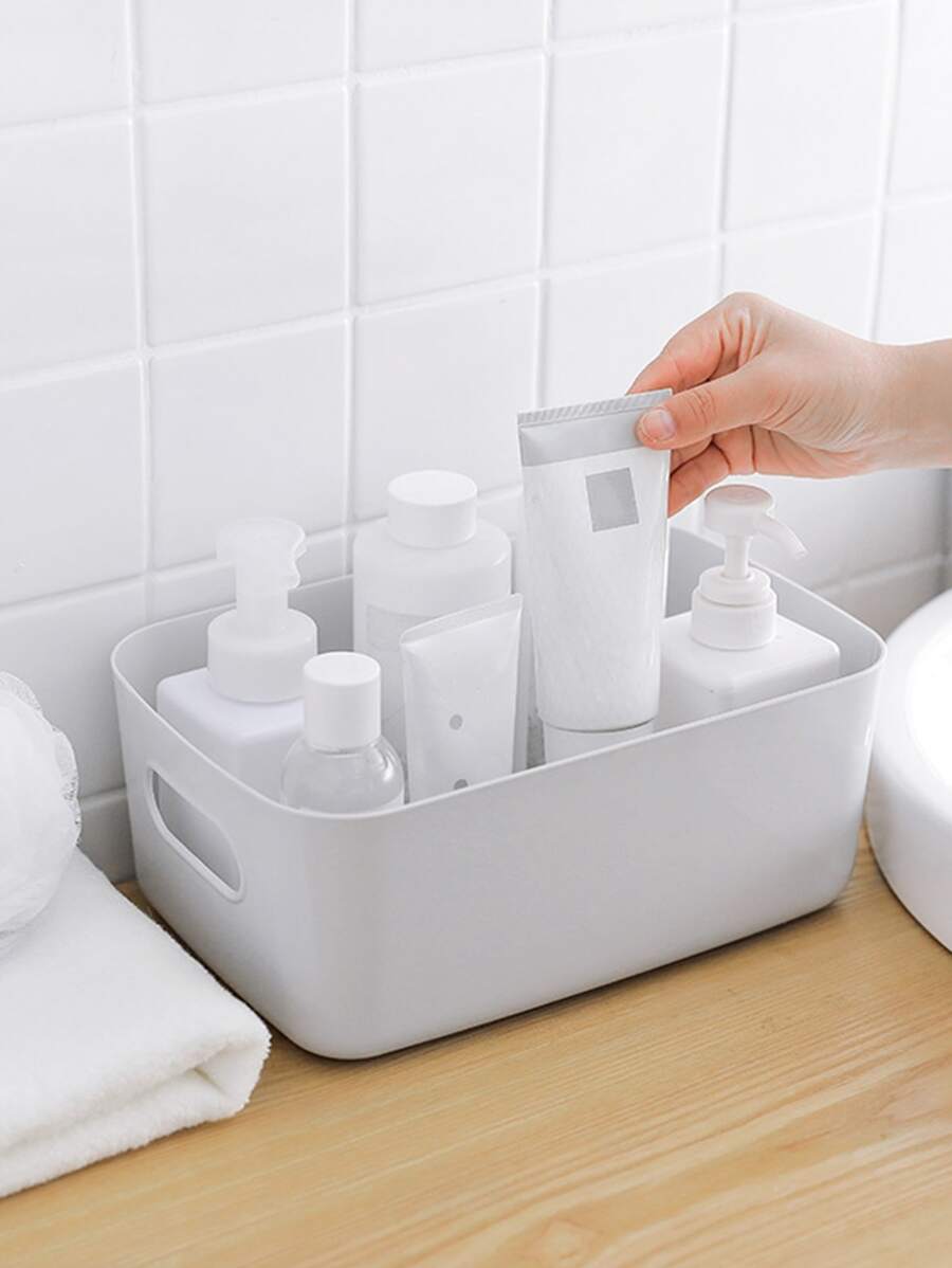 Hộp đựng mỹ phẩm, 1 hộp đựng đồ trang điểm bằng nhựa, hộp đựng nước hoa dung tích lớn, hộp đựng son bóng, hộp đựng đồ phòng tắm, hộp đựng đồ trên bàn làm việc phù hợp với mút trang điểm, sơn móng tay, son môi, đũa, kẹp tóc, cho tủ quần áo, nhà bếp, phòng, nhà, phòng ngủ, phòng tắm, nhà, phòng màu hồng, trang trí phòng khách, đồ du lịch, túi quà, quà tặng cho mẹ, bố, nam giới, bạn bè, giáo viên, sinh nhật, đám cưới, bàn làm việc, kệ, phụ kiện, hộp quà, quà tặng vui nhộn, lưu trữ, quà tặng cho phụ nữ, quà tặng Giáng sinh, ý tưởng quà tặng cho phụ nữ - trắng - Xem 1