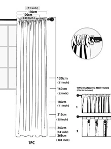 Rèm đơn trơn - Màu be - Xem 3
