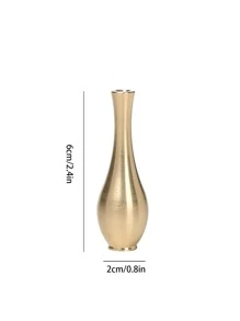 1 cái bình đựng hương có hình dạng giá đỡ - Vàng - Xem 6