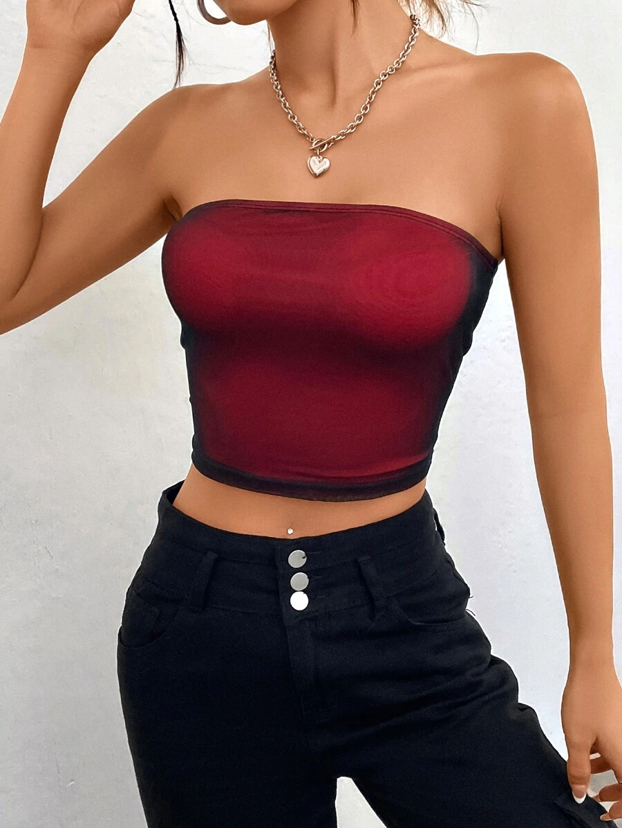 SHEIN EZwear Top tubo crop