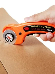 May vá Quay Đồ dùng để cắt Bộ dụng cụ 45mm Quay Đồ dùng để cắt Với 5 Lưỡi & Đơn giản Nhựa Thảm Cắt & Vá lại Cái thước & Độ chính xác Dao Đối với May vá Quilting Thủ công mỹ nghệ - Nhiều màu - Xem 2