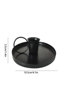 Cup Shaped Candle Holder Gifts Birthday Graduation - Black - View 5