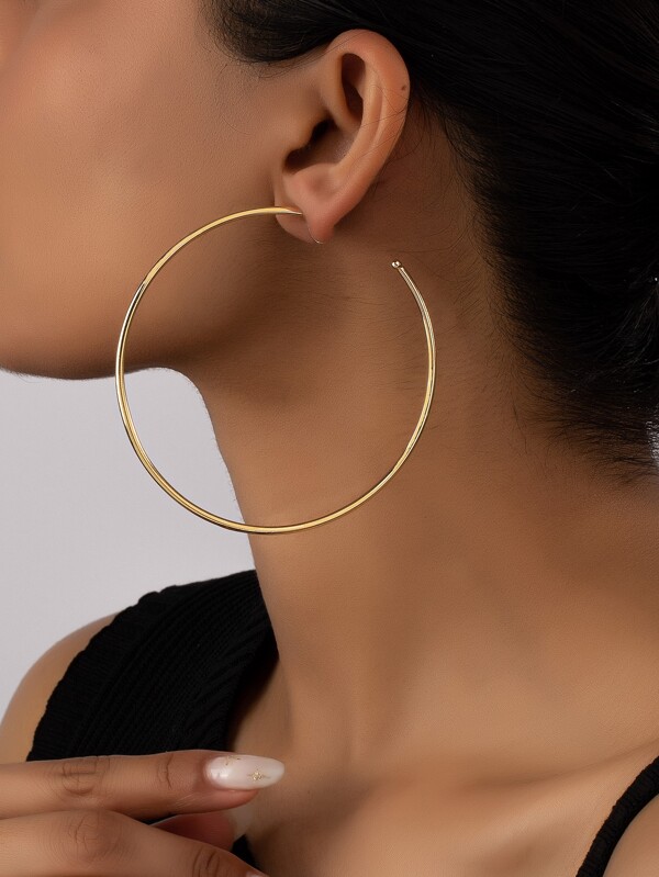 2入組極簡開口耳環