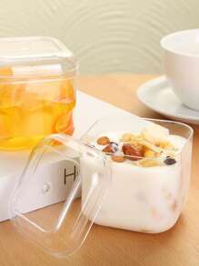 1入組塑膠糖果包裝極簡透明打包盒