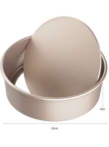 1pc Stainless Steel Bread Pan, Non-slip Cake Mold For Baking