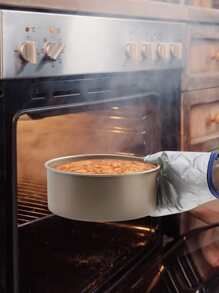 1pc Stainless Steel Bread Pan, Non-slip Cake Mold For Baking