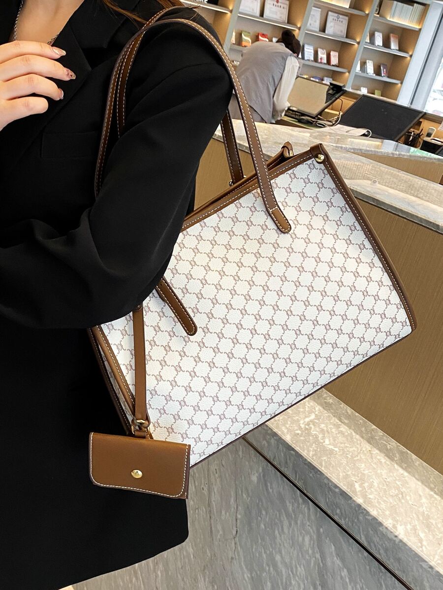 Túi Xách tay Nữ Hình học - Nhiều màu - Xem 1