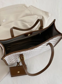 Túi Xách tay Nữ Hình học - Nhiều màu - Xem 5