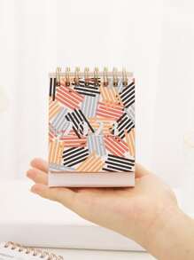1pc Portable Desktop Calendar - Multicolor - View 5