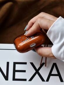 素色耳機殼適用於Airpods - 棕色 - 查看 4