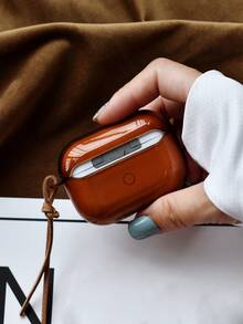 素色耳機殼適用於Airpods - 棕色 - 查看 5