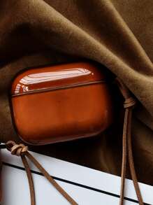 素色耳機殼適用於Airpods - 棕色 - 查看 6